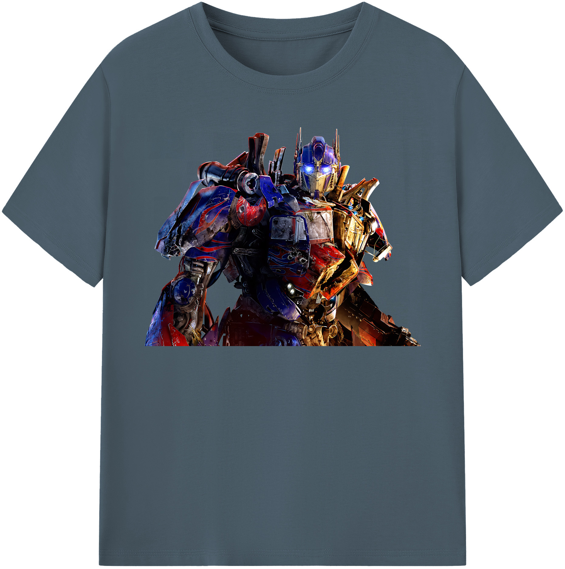 （画像用） Transformers トランスフォーマー 綿100％半袖Tシャツ（フロントプリント）